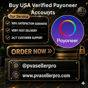 Buy USA Verified Payoneer Accounts